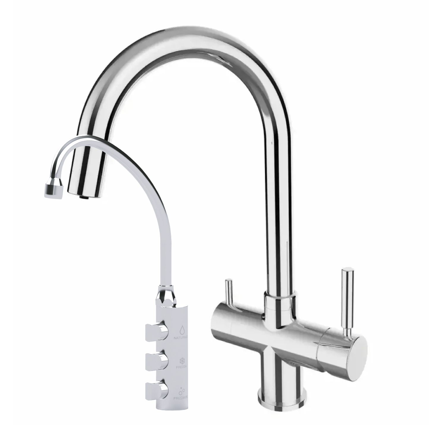 Dispensador de agua Idaho Home Silm con filtro bajo zócalo: 3 opciones: sin gas, con gas y fría