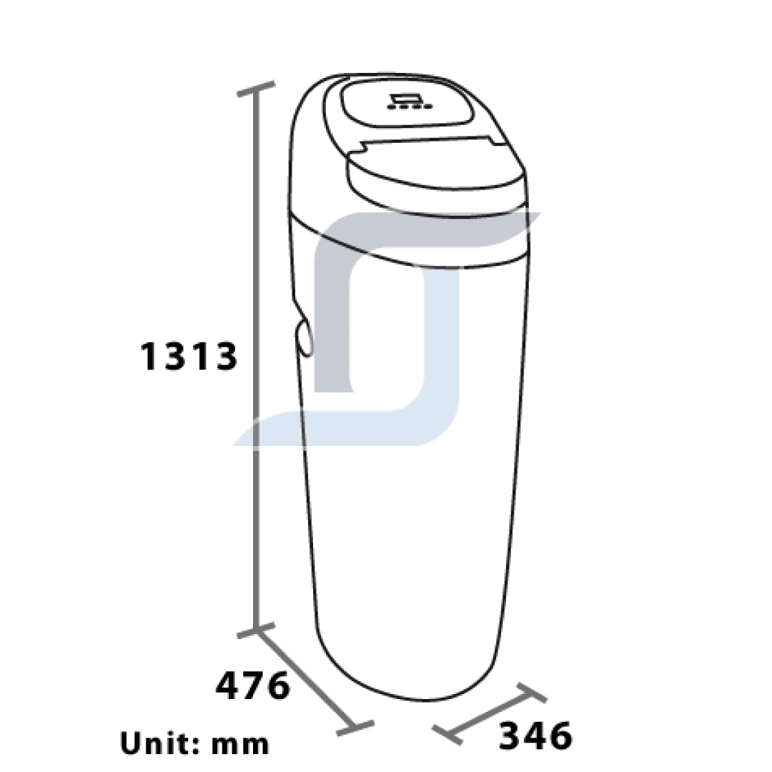 Suavizador de agua Valley Gabinete 30 lt. Resina, 4.500lt. Agua – 8/10 Personas