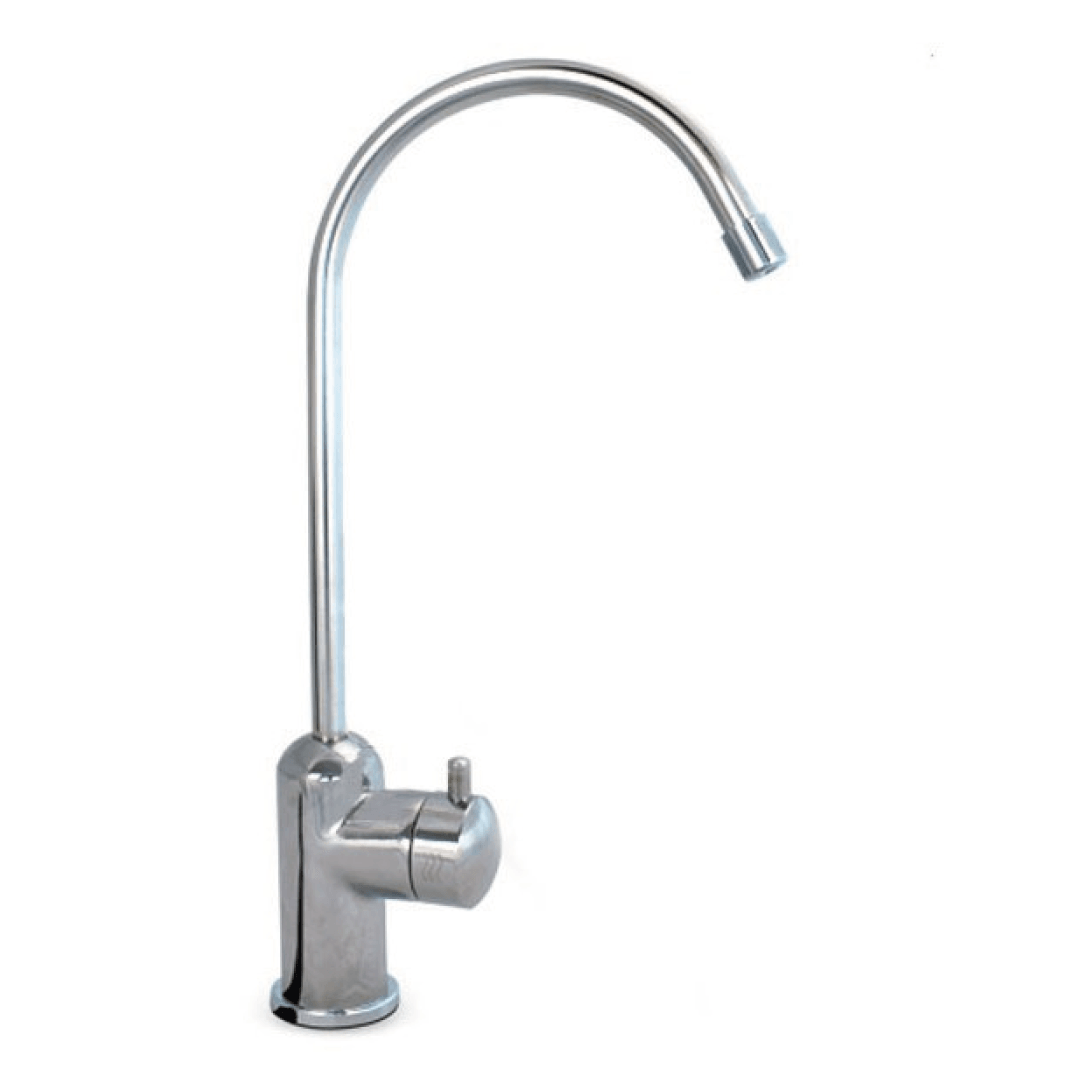 Mezclador 330 Grifo adicional de 3 vías para purificadores 1/4” Cromo