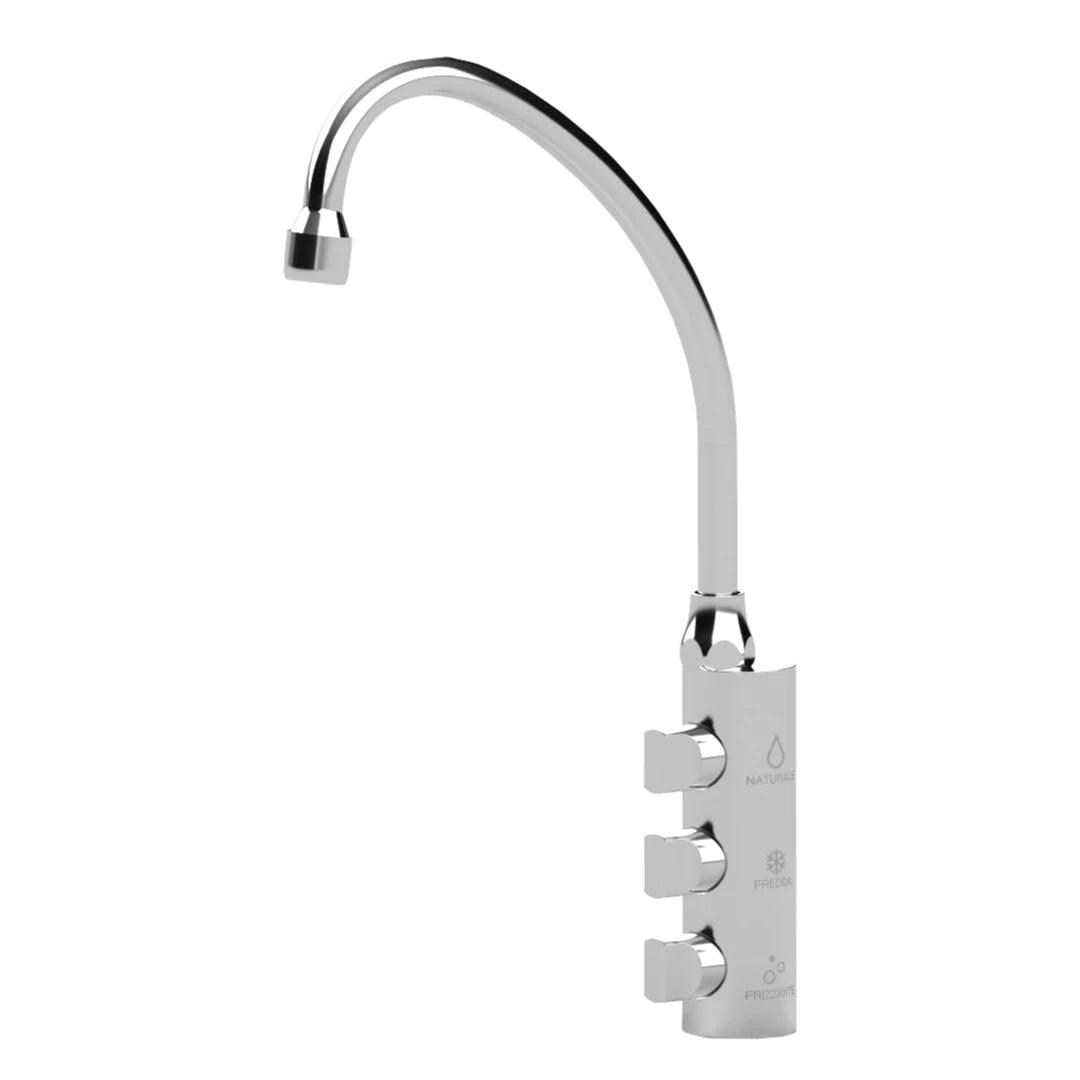 Mezclador Florencia Grifo adicional para purificadores 3 vías 6mm. Cromo