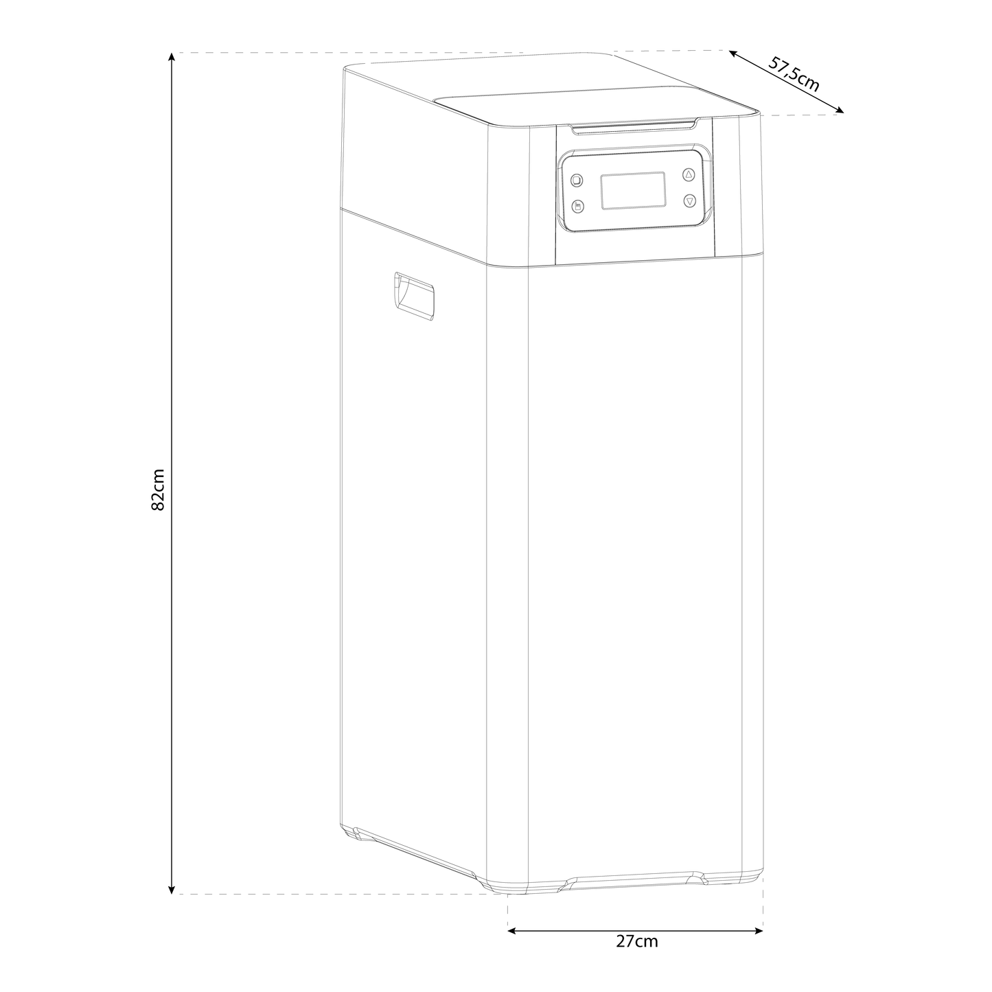 Suavizador de Agua Premium Gabinete 32 lt. Resina, 4.900lt. Agua – 6/10 Personas