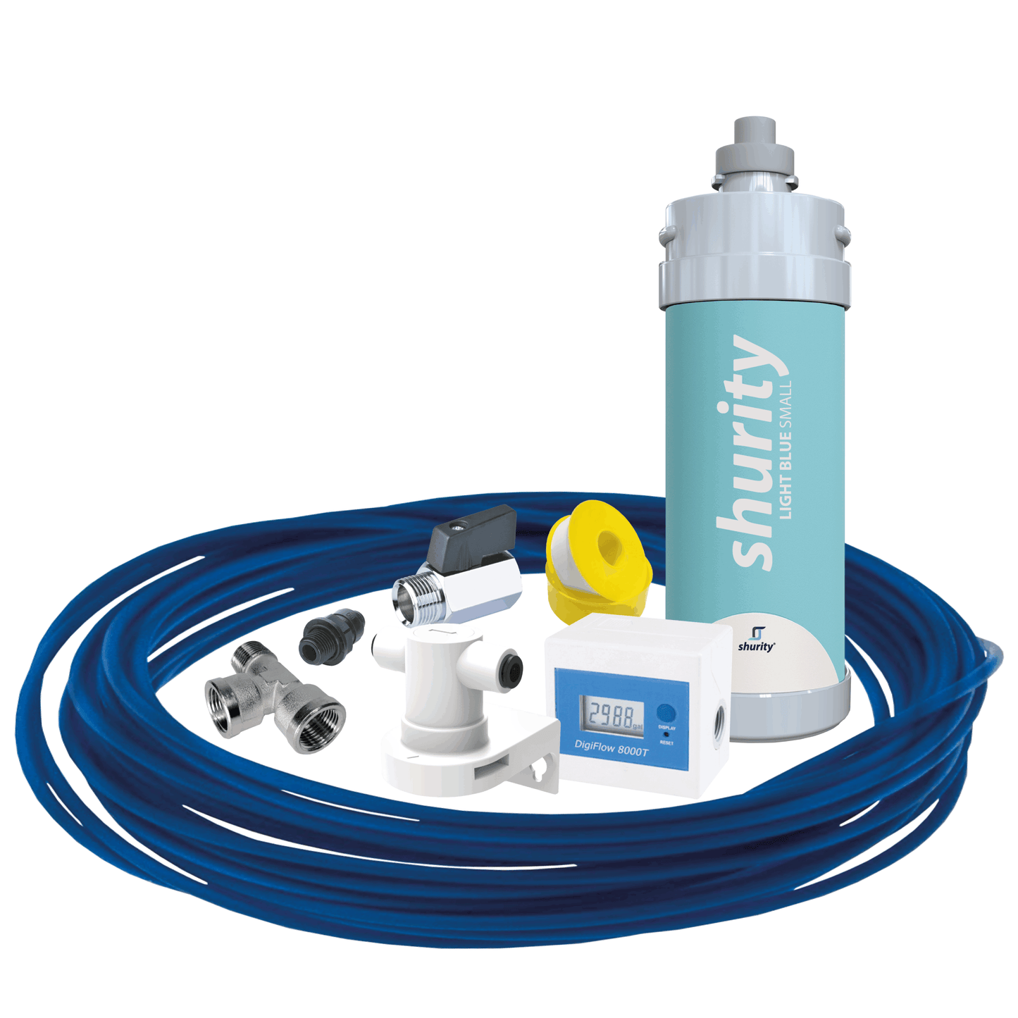 Kit de instalación Pro Shurity Kansas con ultrafiltración y medidor de flujo