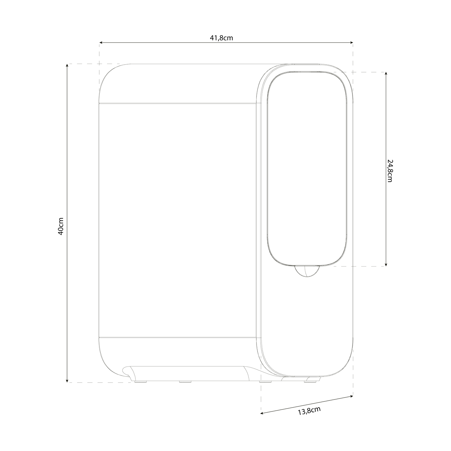 Purificador de agua doble de ósmosis inversa de 600 galones por día con microfiltración bidireccional – Smooth Water