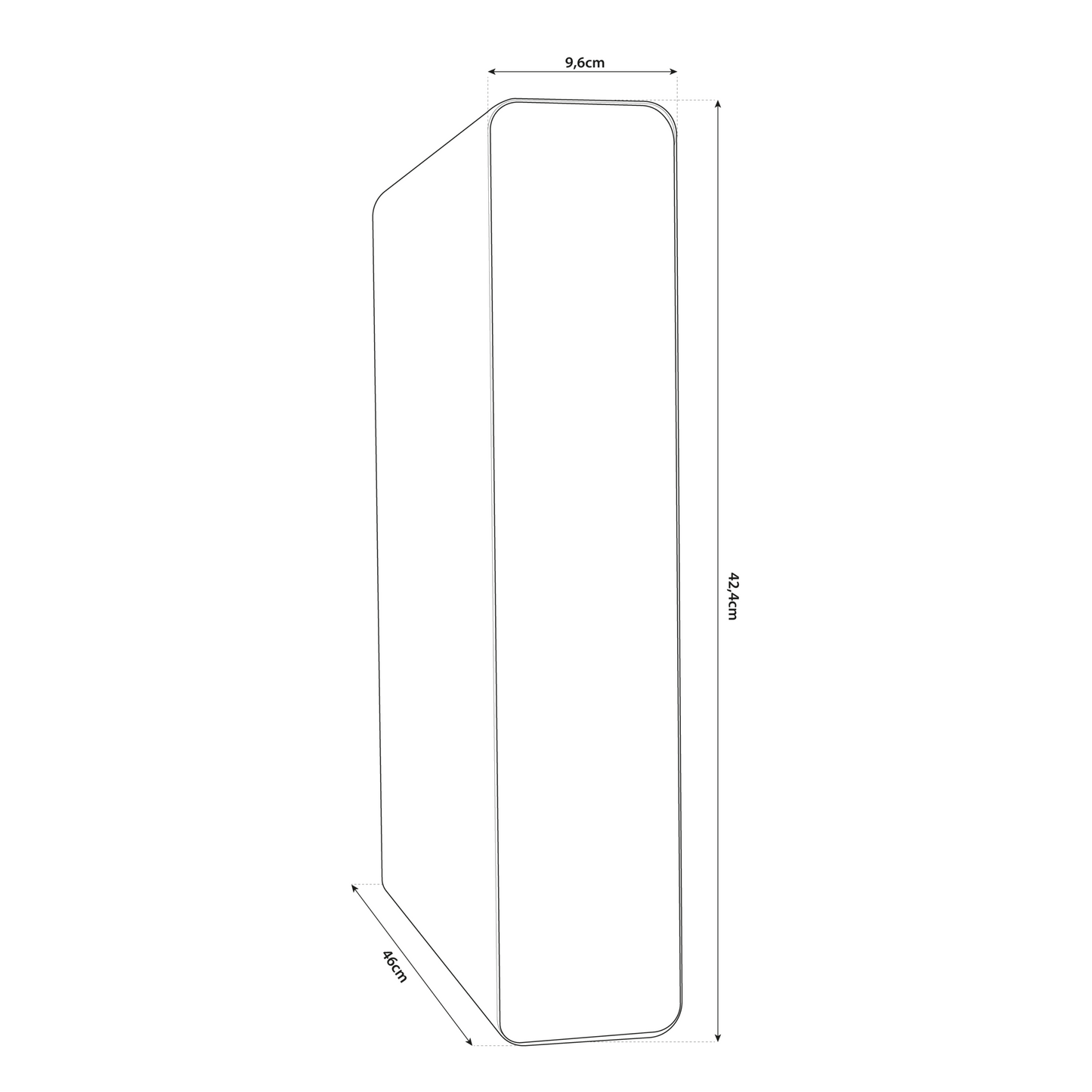 AQV Basic Depuratore acqua con Ultrafiltrazione Sottolavello – 1 via, Liscia