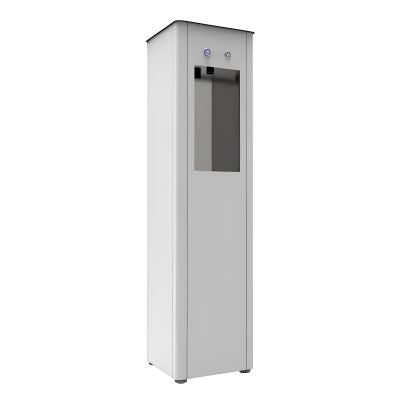 Office Dispenser Acqua a Colonna 2 Vie – Acqua Liscia Fredda e Ambiente | Kit Installazione Incluso | AcquaVitale®