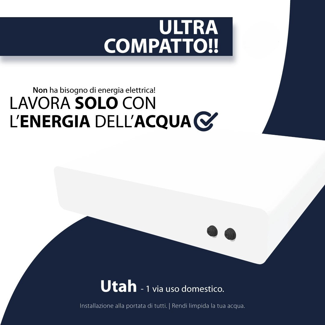 Purificador de agua para debajo del fregadero Utah con ultrafiltración - 1 vía, suave