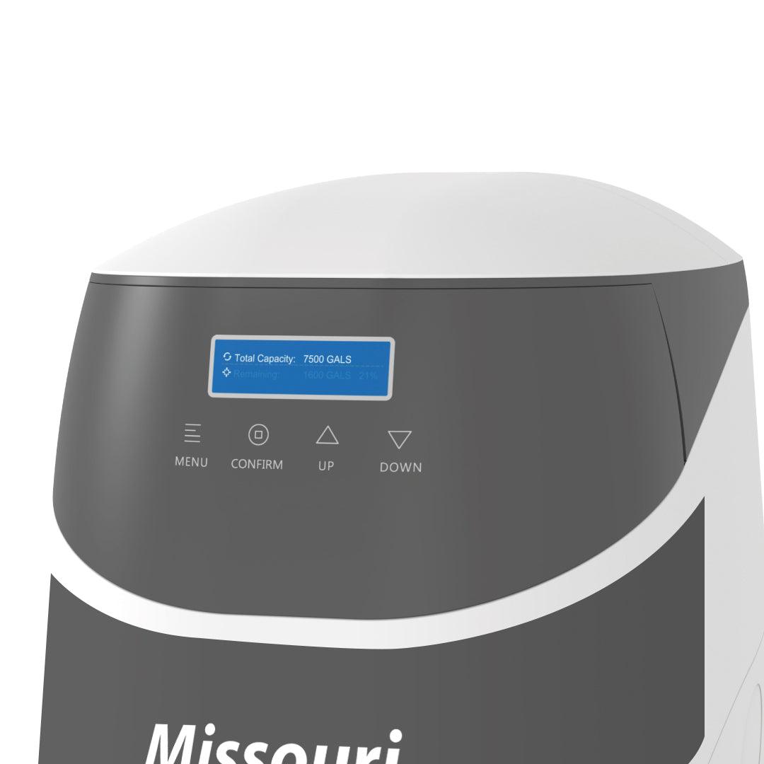Suavizador de agua Missouri Gabinete 18 lt. Resina, 2.800lt. Agua – 4/6 Personas