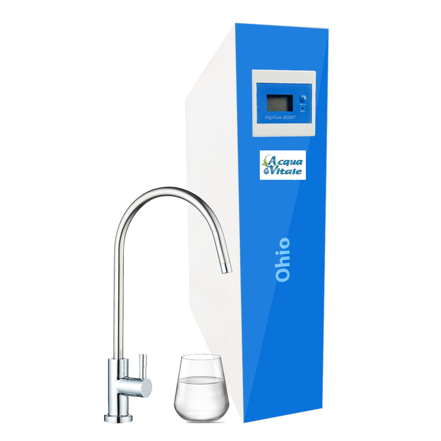 Purificador de agua para debajo del fregadero Ohio con ultrafiltración: 2 vías, sin gas/carbonatada