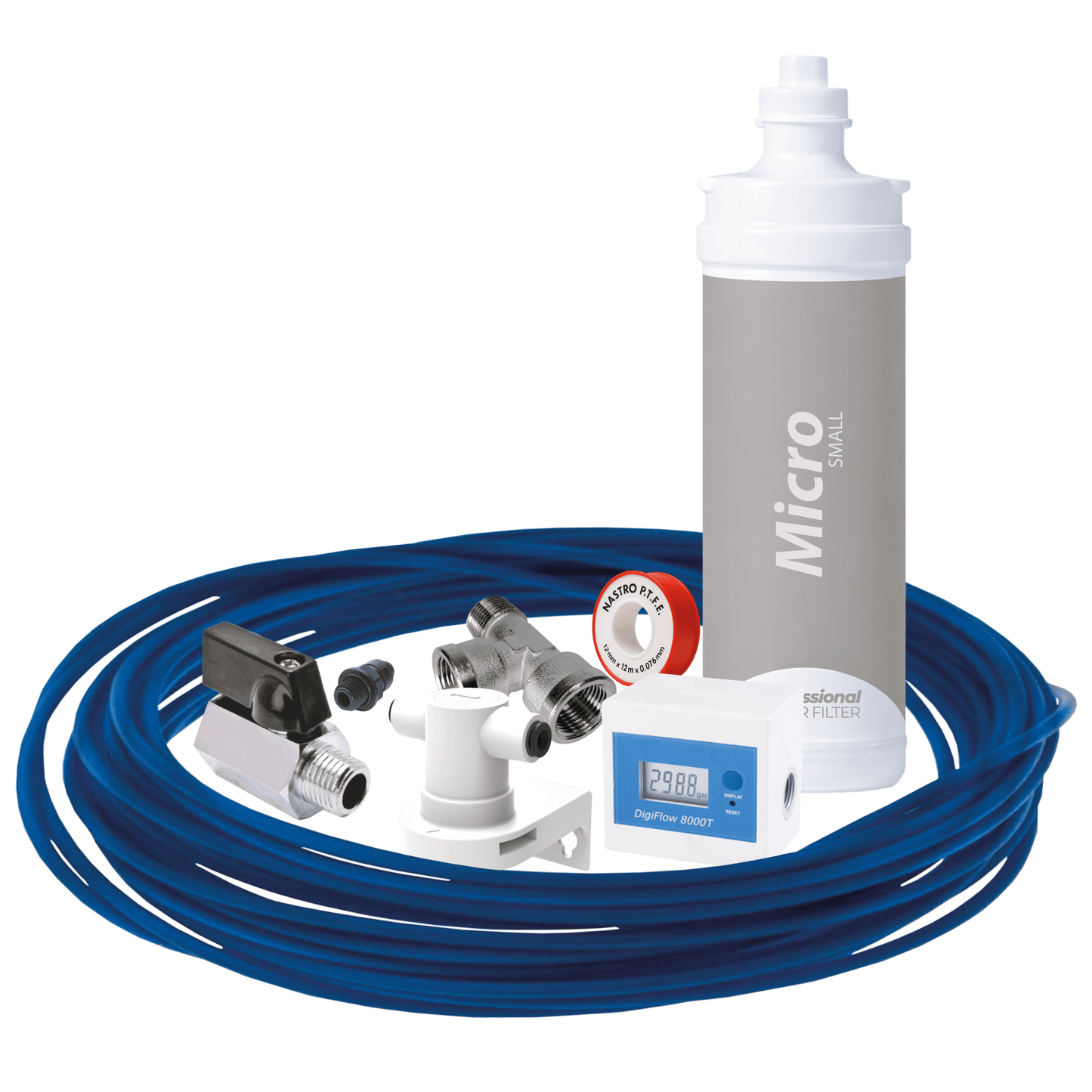 Micro Fresh Home – Refrigeratore Acqua Sottolavello 3 Vie | Liscia, Fredda e Gassata | 15 Lt/h