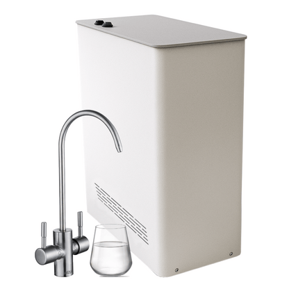 Micro Fresh Home Refrigeratore acqua con Filtrazione 15Lt/h. Sottolavello – 2 vie, Liscia e Fredda