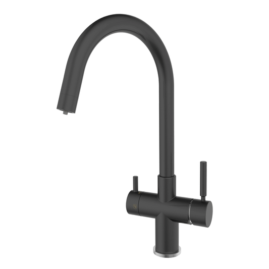 Miscelatore 510 Rubinetto da cucina 5 vie 3/8” Nero Opaco