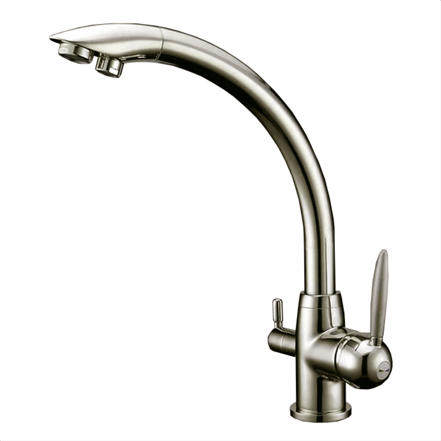 340 Grifo de cocina de 3 vías 3/8” Cromo