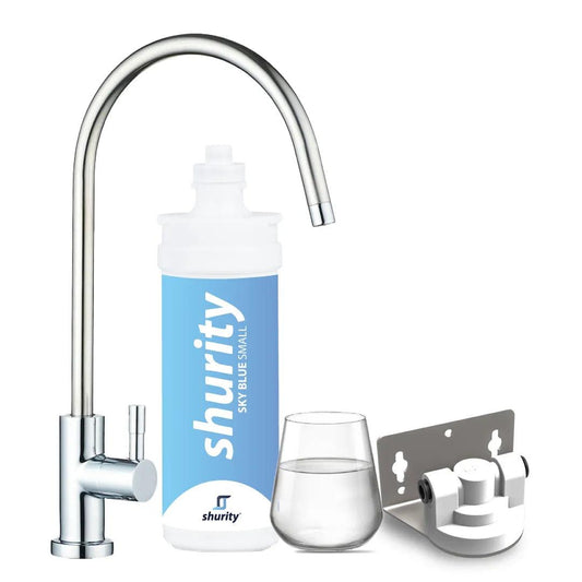 Kit Microfiltrazione acqua con filtro Sky Blue Small – Acqua Liscia - AcquaVitale