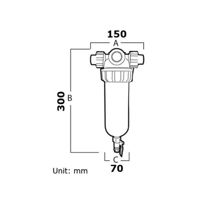 Pre-Filtro Autopulente Filtermax Basic 3/4”