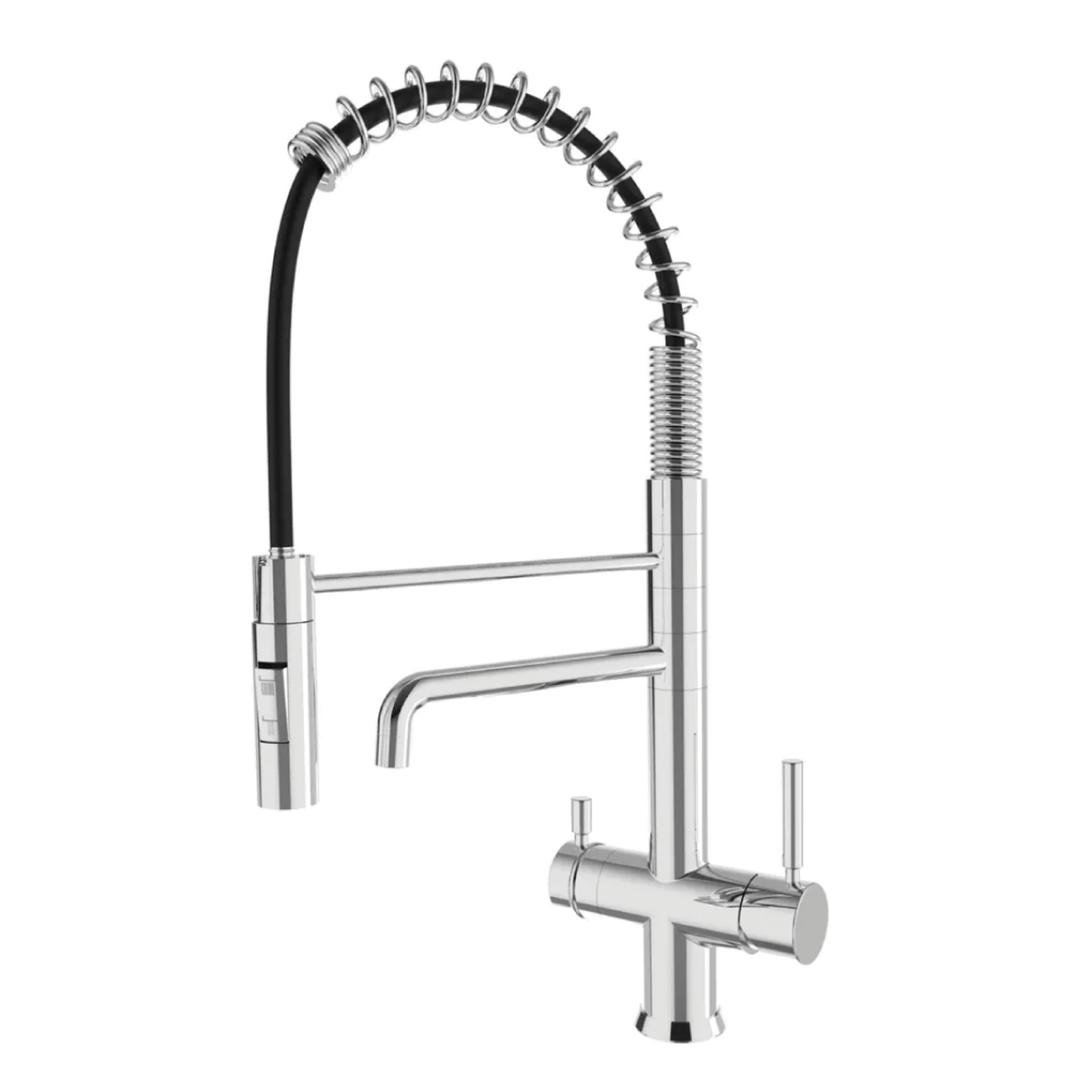 Stoccolma Rubinetto Cucina 3 Vie Cromo | AcquaVitale®