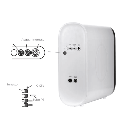 Ro800 Depuratore Acqua Osmosi inversa 800 GPD – Acqua Liscia, senza regolatore TDS – Acqua Liscia - AcquaVitale