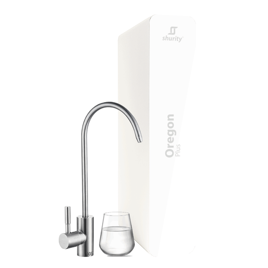 Purificador de agua por ósmosis inversa Oregon Plus Direct - Bajo fregadero, unidireccional, agua sin gas, 200 GPD
