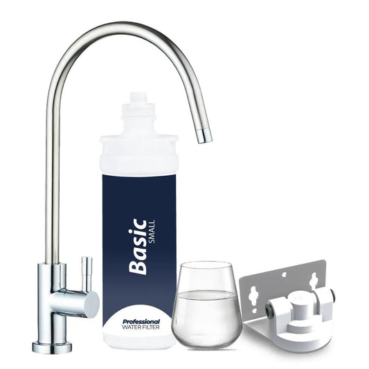 Professional Water Filter Kit Microfiltrazione acqua con filtro Basic Small – Acqua Liscia - AcquaVitale