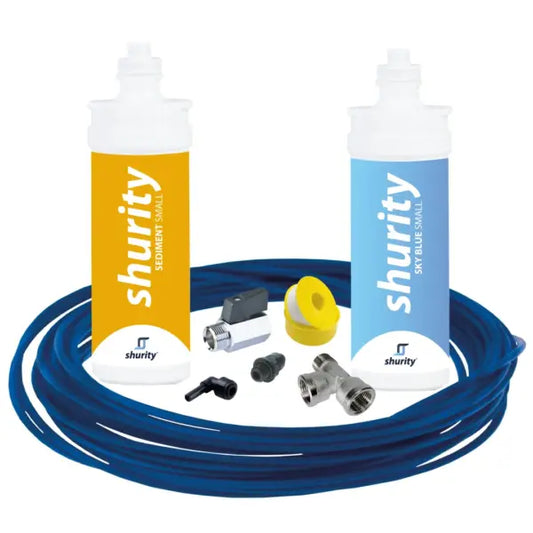 Kit de instalación Pro Ohio Plus 1 Vía | Sedimentos + Microfiltración 0,5 µm | AcquaVitale®