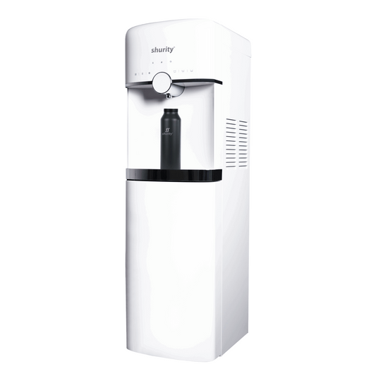 Velia Dispenser Acqua Refrigerata a Colonna con Filtrazione – 3 vie acqua fredda, calda e ambiente