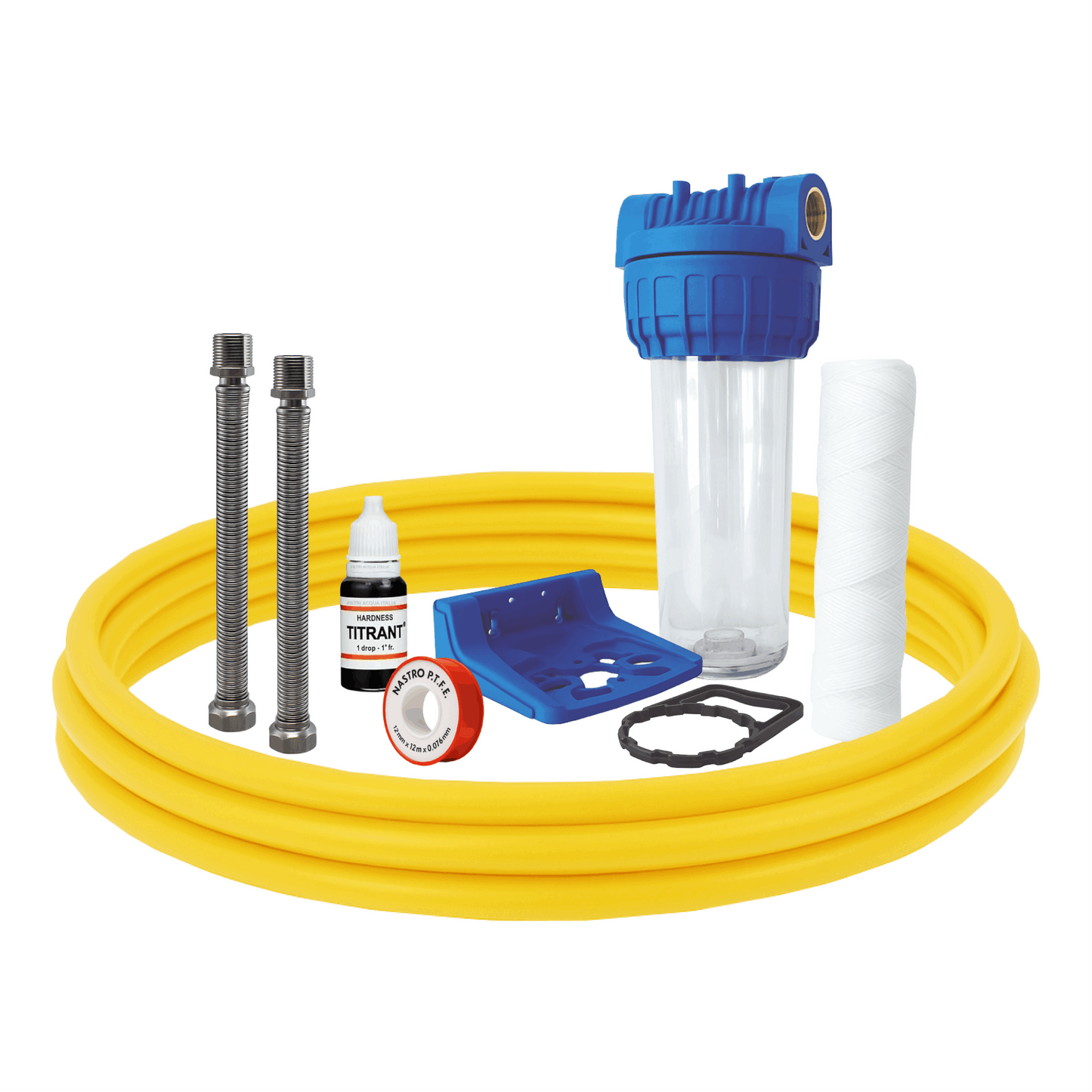 Kit Installazione Completo Addolcitore 3/4" | Tutto Incluso Pronto Uso