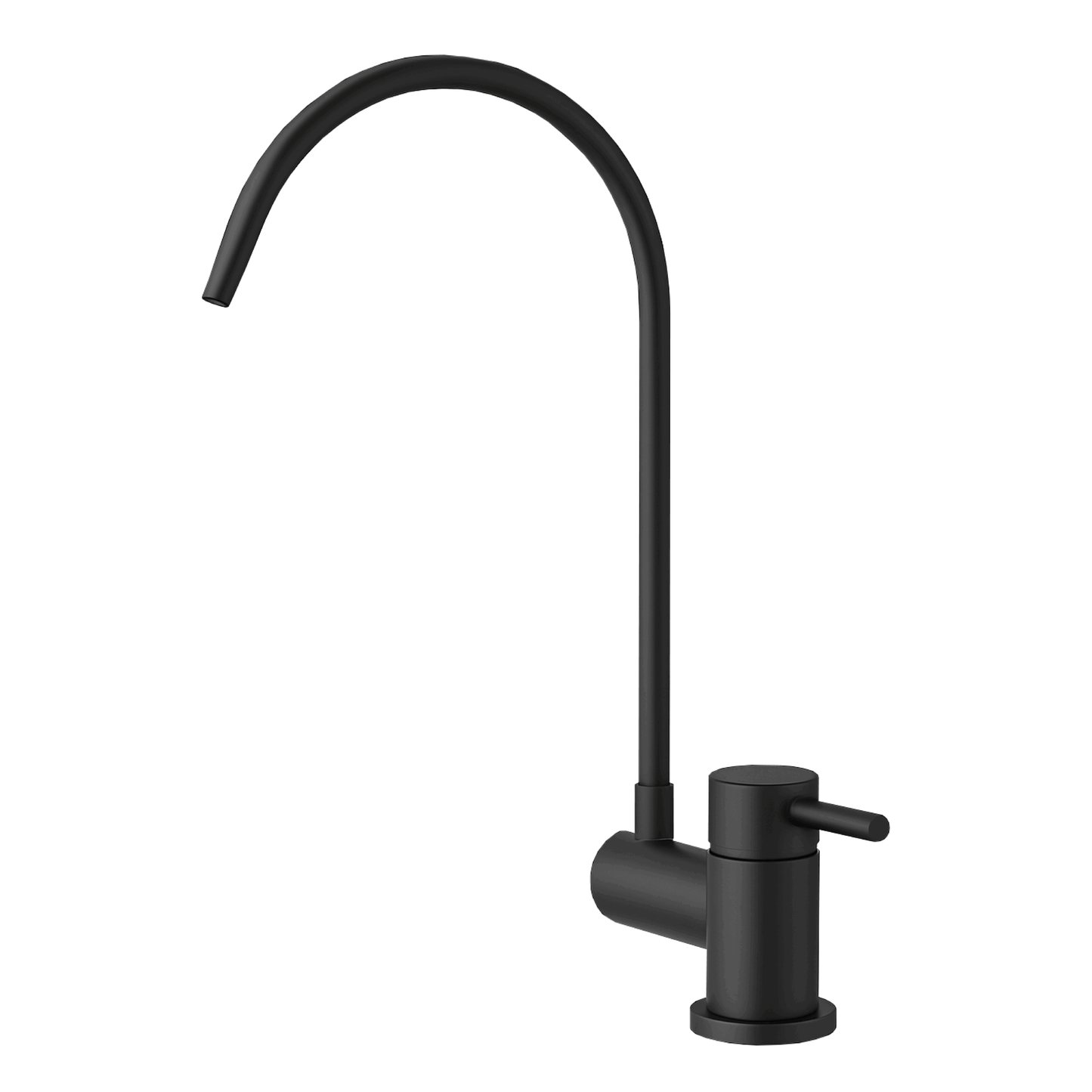 Simple Rubinetto per Depuratori 2 Vie Abbattibile Sottofinestra 1/4” – Nero Opaco