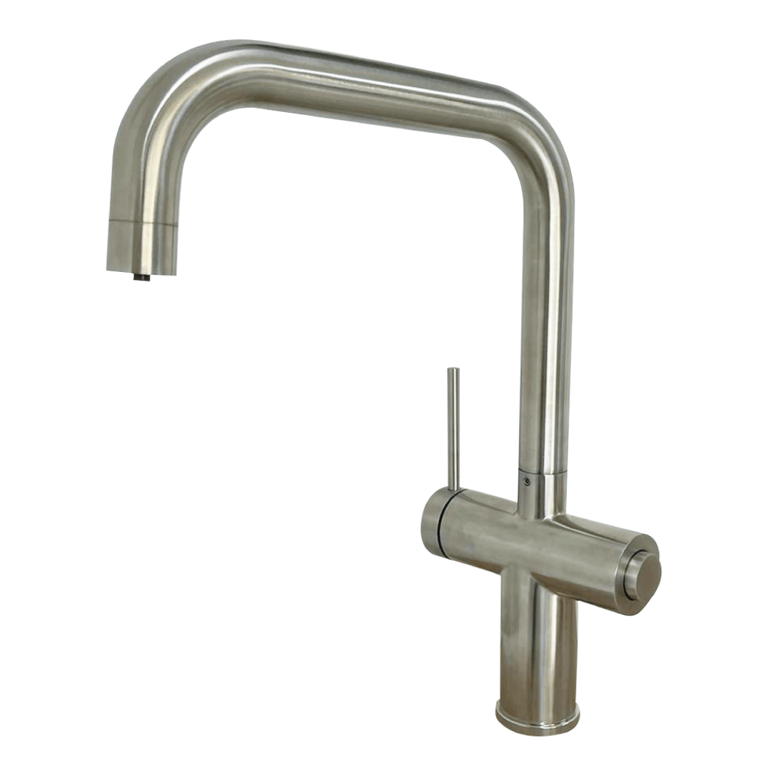 335 rubinetto mix Acciaio Inox 3 vie 3/8” Cromo - AcquaVitale