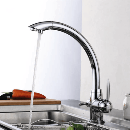 340 Rubinetto da cucina 3 vie 3/8” Ottone - AcquaVitale