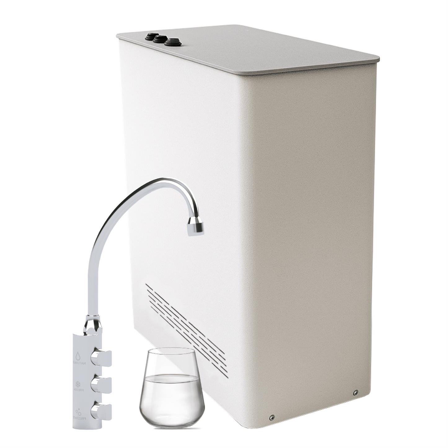 Micro Fresh Home – Refrigeratore Acqua Sottolavello 3 Vie | Liscia, Fredda e Gassata | 15 Lt/h