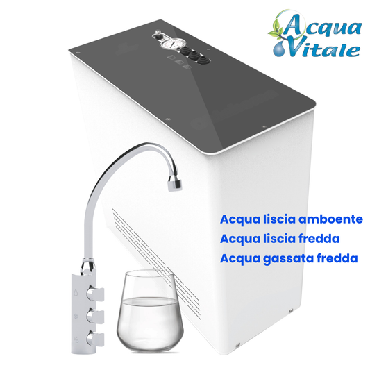 Refrigeratore Acqua Osmosi Inversa Oklahoma - Sottolavello 3 Vie Liscia Gassata Fredda