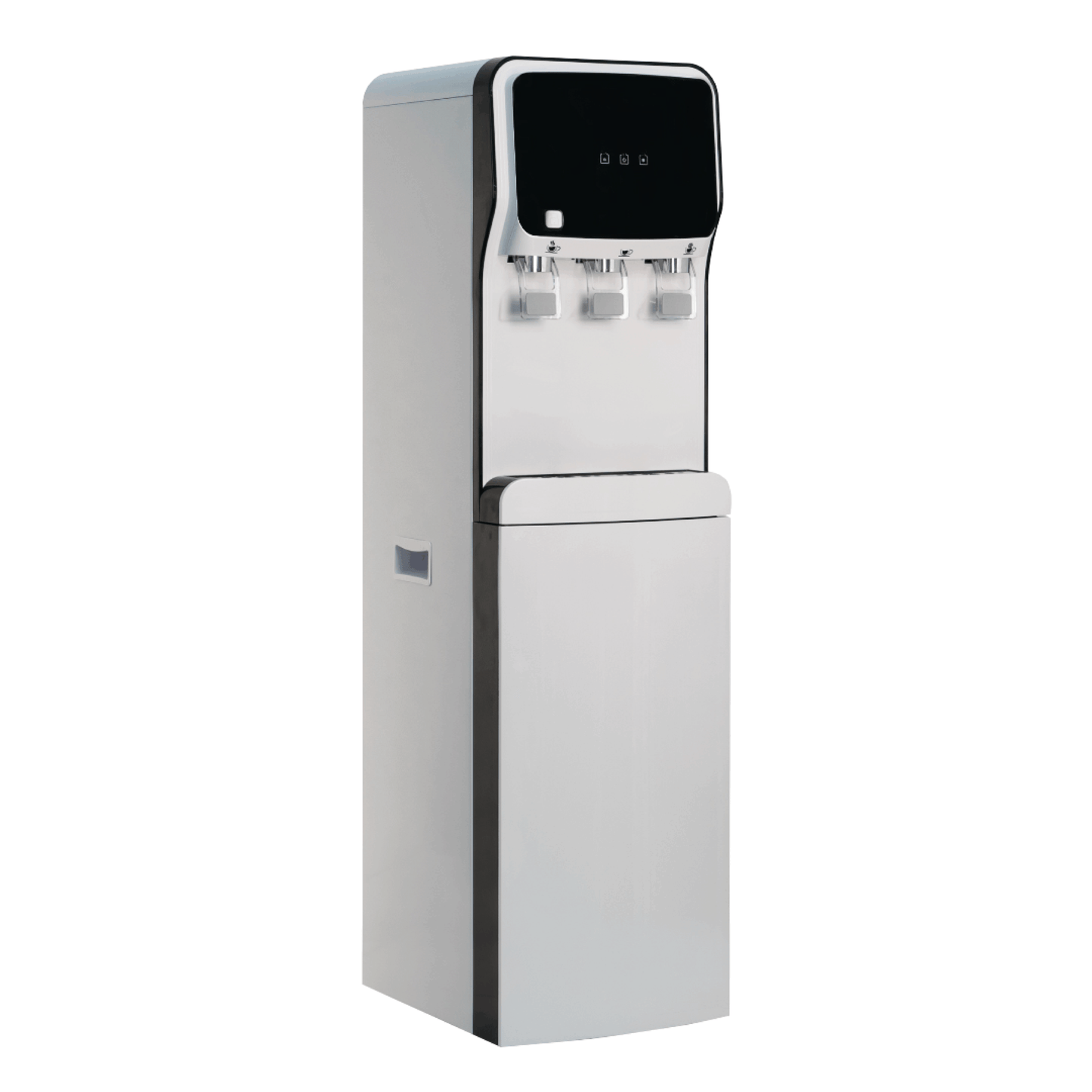 Dispensador de agua fría de columna fría con ultrafiltración: 3 vías de agua fría, caliente y ambiental