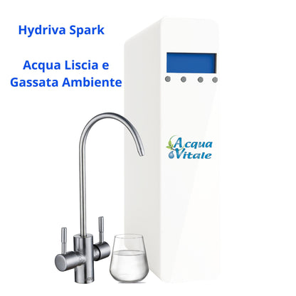 Depuratore Osmosi Inversa Diretta Hydriva Spark – 2 Vie Acqua Liscia e Gassata | Rubinetto Incluso | AcquaVitale®