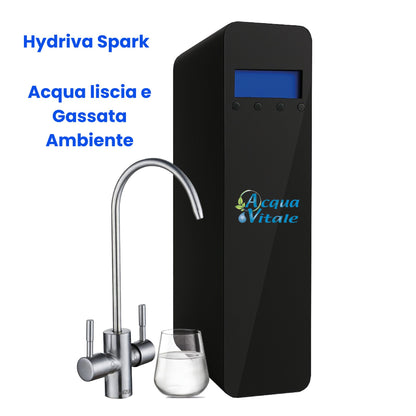 Depuratore Osmosi Inversa Diretta Hydriva Spark – 2 Vie Acqua Liscia e Gassata | Rubinetto Incluso | AcquaVitale®