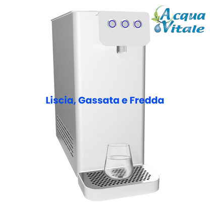 Oklahoma Encimera – Enfriador de Agua Lisa, Fría y Carbonatada con Ósmosis Inversa | AcquaVitale®