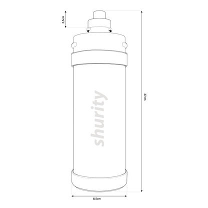 Kit Manutenzione Depuratore Ohio Plus 1 Via con Sedimenti e Microfiltrazione