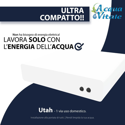 Purificador de agua para debajo del fregadero Utah con ultrafiltración - 1 vía, suave