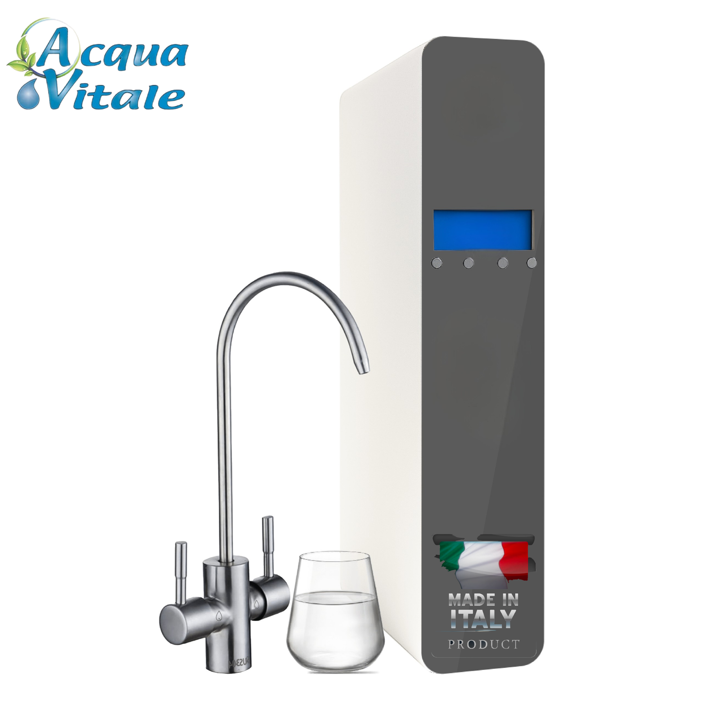 PureDuo Depuratore Sottolavello a Ultrafiltrazione 2 Vie – 15.000Lt | AcquaVitale®