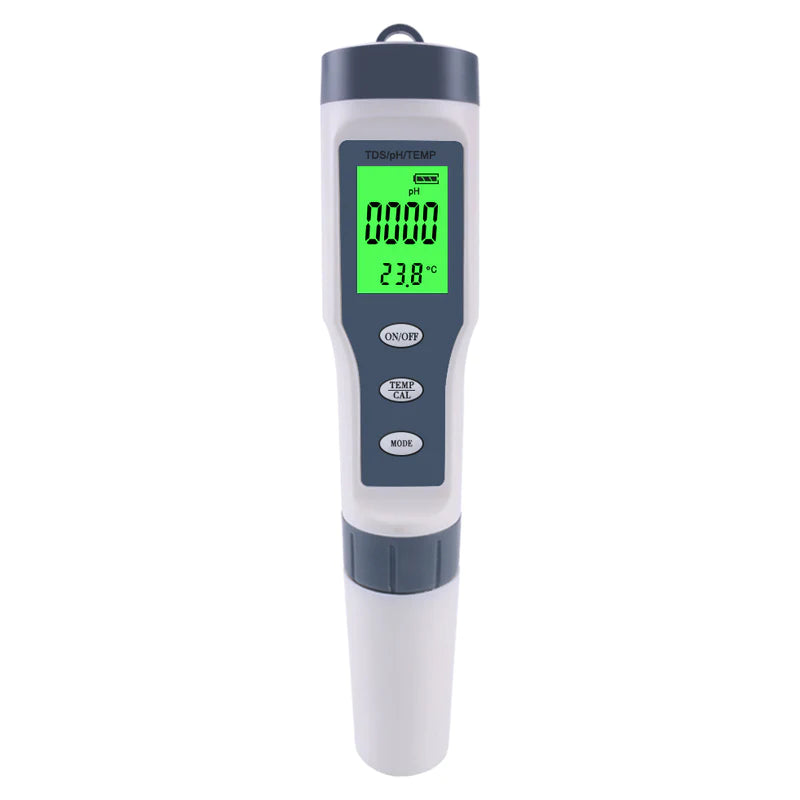 Tester 3 in 1 TDS pH Temperatura Digitale | Misura Completa Acqua