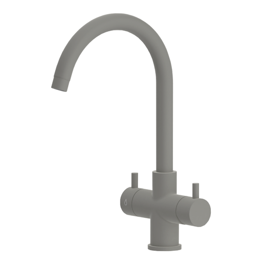 Verona Rubinetto da cucina 5 vie Grigio Tortora