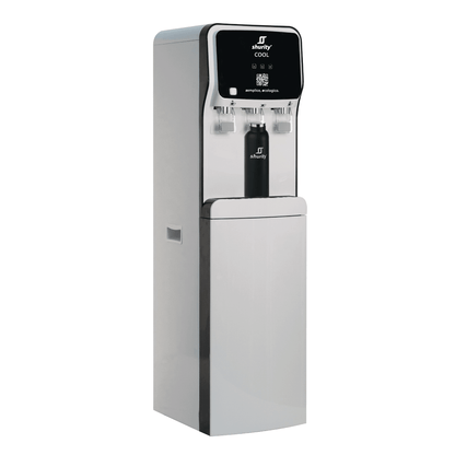Cool Dispenser Acqua Refrigerata a Colonna con Osmosi Inversa – 3 vie acqua fredda, calda e ambiente - AcquaVitale