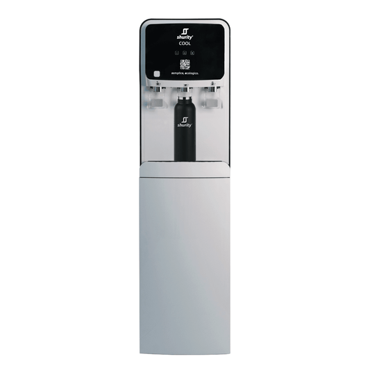 Cool Dispenser Acqua Refrigerata a Colonna con Osmosi Inversa – 3 vie acqua fredda, calda e ambiente - AcquaVitale