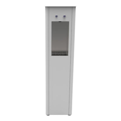 Office Dispenser Acqua a Colonna 2 Vie – Acqua Liscia Fredda e Ambiente | Kit Installazione Incluso | AcquaVitale®