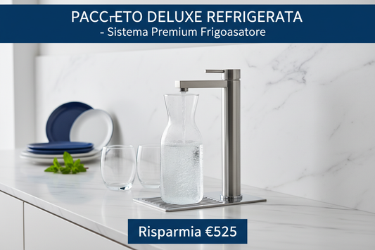 Pacchetto DELUXE REFRIGERATA - Frigogasatore premium Oklahoma Slim AcquaVitale
