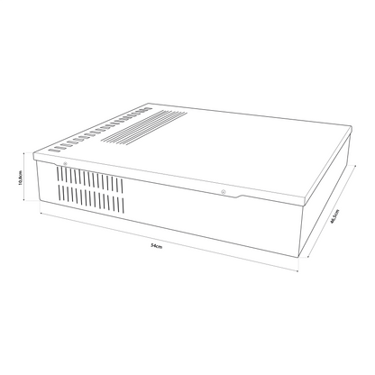 Sistema refrigerazione acqua Oklahoma Slim sottozoccolo