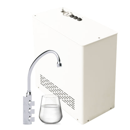 Enfriador de agua Oklahoma con ósmosis inversa directa debajo del fregadero - 3 vías, suave, carbonatada y fría