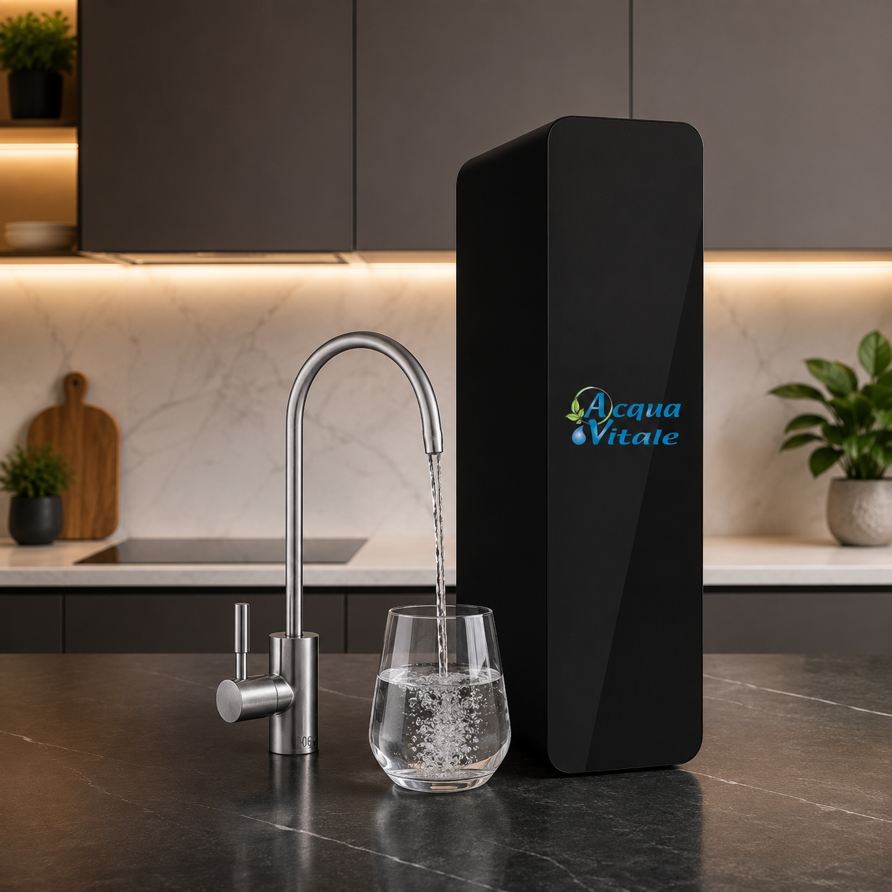 Depuratore Osmosi Inversa Diretta Osmia Elite - Sottolavello 1 Via Acqua Liscia