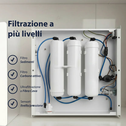 Depuratore Ultrafiltrazione Nova Smart - Sottolavello 1 Via con Display Digitale