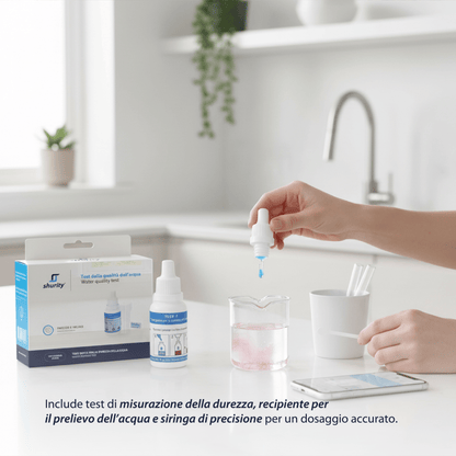 Test Durezza Acqua Titrant Shurity | Misura Calcare °F Gradi Francesi